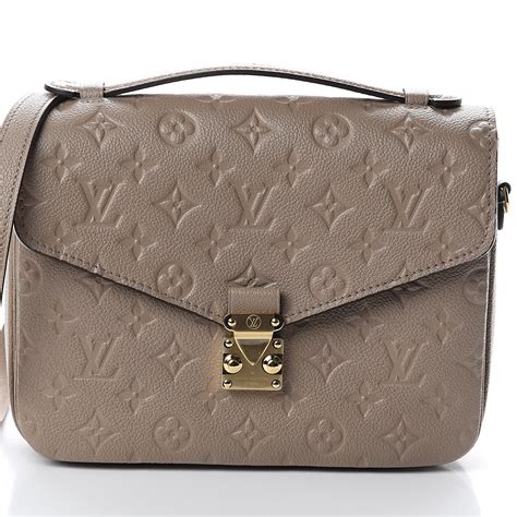 lv pochette metis tourterelle